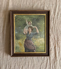 French Mother Daughter Portrait
